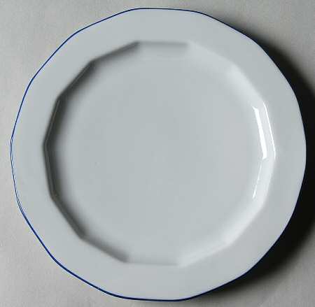 Octavia Blue Bread & Butter Plate