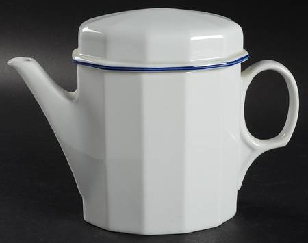 Octavia Blue Teapot & Lid