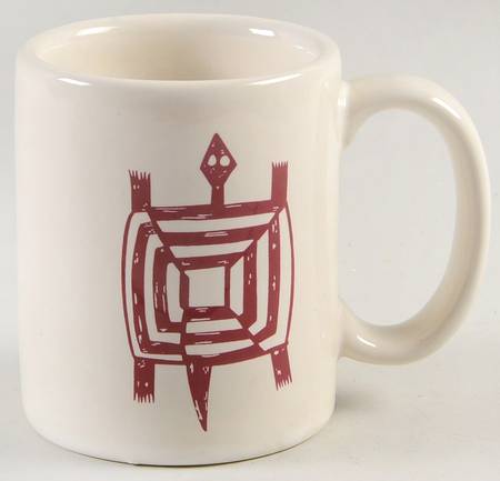 Ancient Mimbreno Indian-Burgundy (Replica) Mug