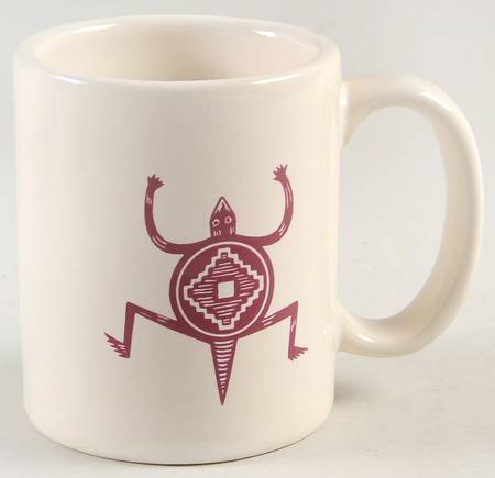 Ancient Mimbreno Indian-Burgundy (Replica) Mug