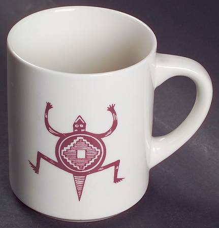 Ancient Mimbreno Indian-Burgundy (Replica) Mug