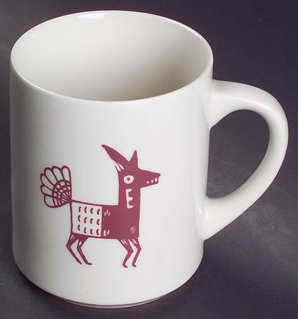 Ancient Mimbreno Indian-Burgundy (Replica) Mug