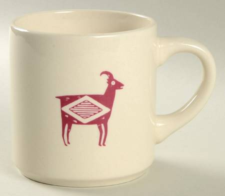 Ancient Mimbreno Indian-Burgundy (Replica) Mug