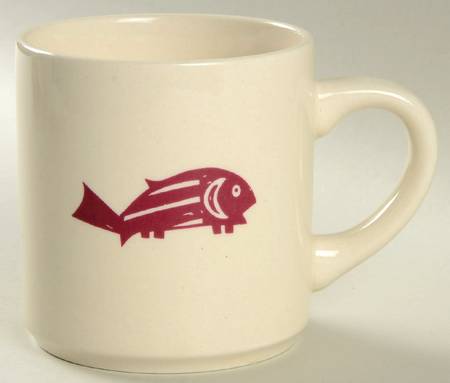 Ancient Mimbreno Indian-Burgundy (Replica) Mug