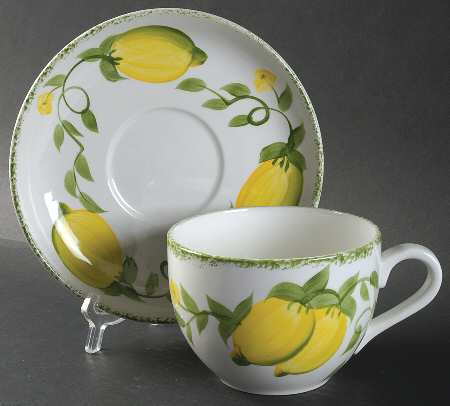 Lemon Grove Jumbo Cup & Saucer Set