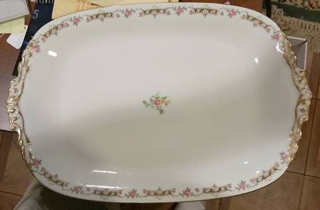 POY159 16" Oval Serving Platter