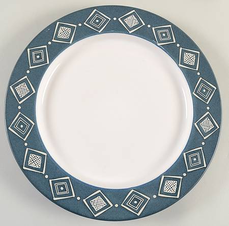 Bongo (Blue) 12" Chop Plate (Round Platter)