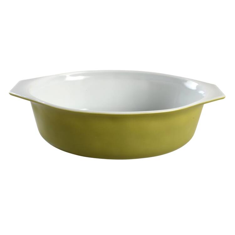 Verde (Green) 2.5 Quart Oval Covered Casserole No Lid