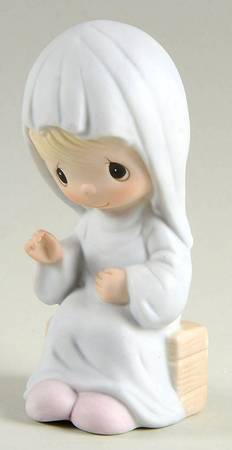 Come Let Us Adore Him-Nativity Triangle-Mary - No Box-Triangle Mark