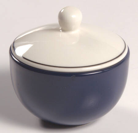 Normandy Blue Sugar Bowl & Lid