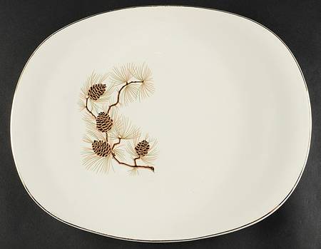 PCP120 14" Oval Serving Platter