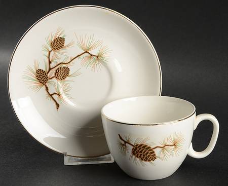 PCP120 Flat Cup & Saucer Set