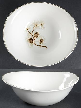 PCP120 8" Oval Vegetable Bowl