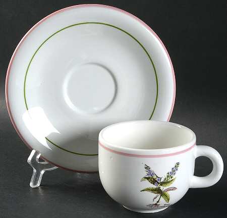 PRL8 Flat Cup & Saucer Set