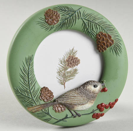 Winterwood Green Round Mini Frame