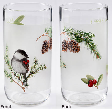 Winterwood Green 16 Oz Glassware Cooler