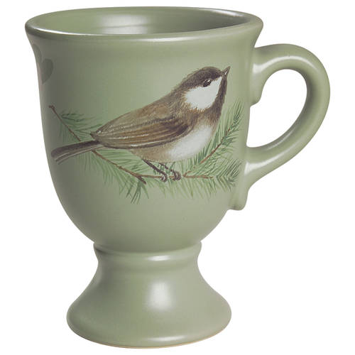 Winterwood Green Footed Mug