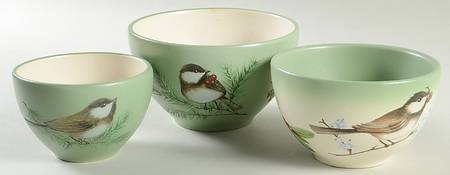 Winterwood Green Mini Prep Bowl - Set of 3