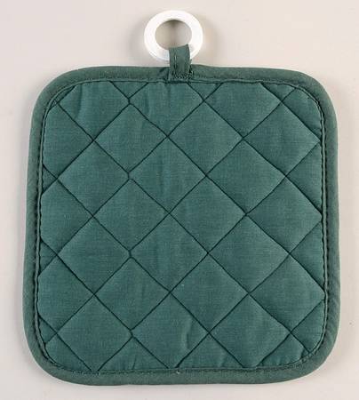 Winterwood Green Cloth Potholder