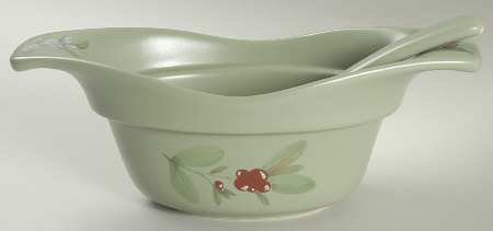 Winterwood Green Gravy Server W/Ladle
