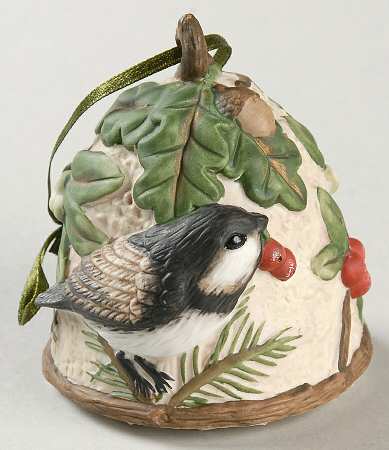 Winterwood Green Bell Ornament