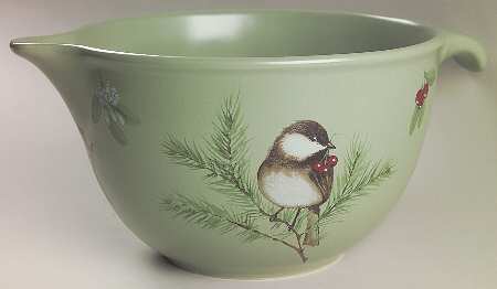Winterwood Green Oversize Batter Bowl