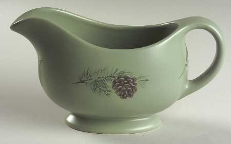 Winterwood Green Gravy Boat