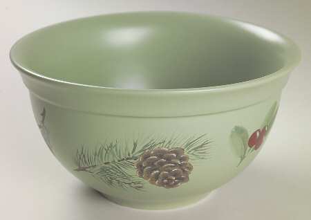 Winterwood Green 7" Mixing Bowl