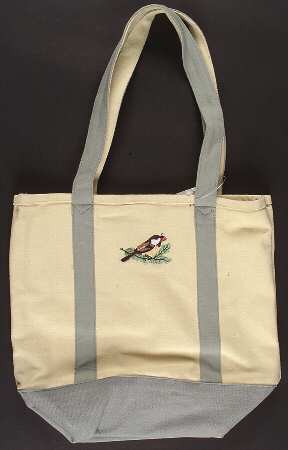 Winterwood Green Small Cloth Tote Bag
