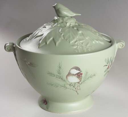 Winterwood Green Tureen &  Lid