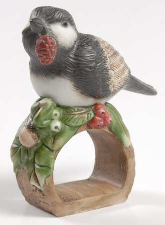 Winterwood Green Figural Napkin Ring