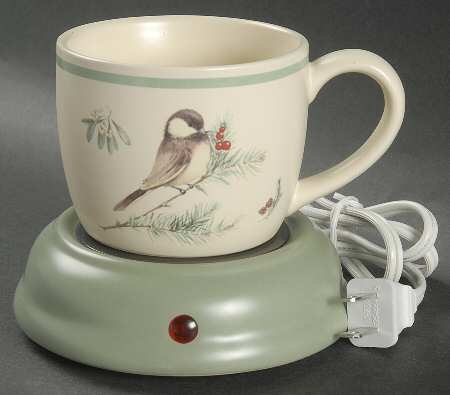 Winterwood Green 2 Piece Electric Coffee Cup Warmer
