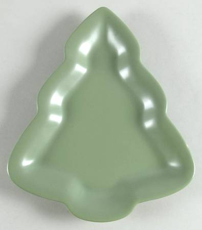 Winterwood Green Large Tree Shaped Dish