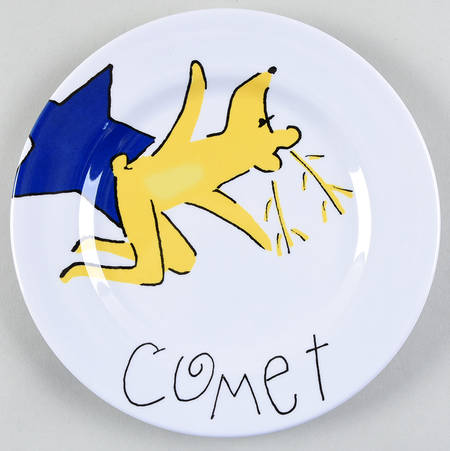 Reindeer Melamine Salad Plate