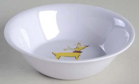 Reindeer Melmac/Melamine Child's Bowl