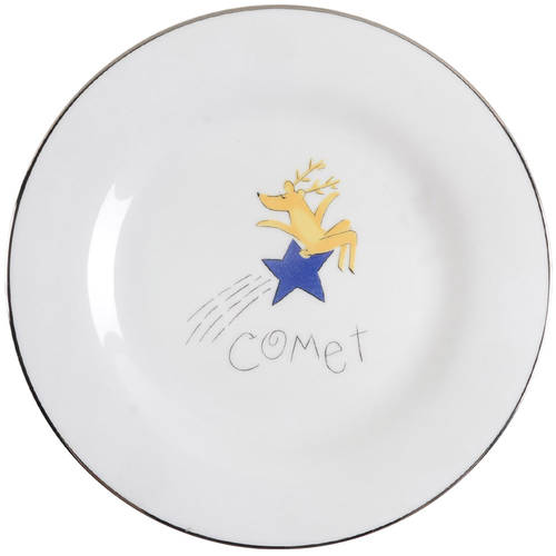 Reindeer Dinner Plate