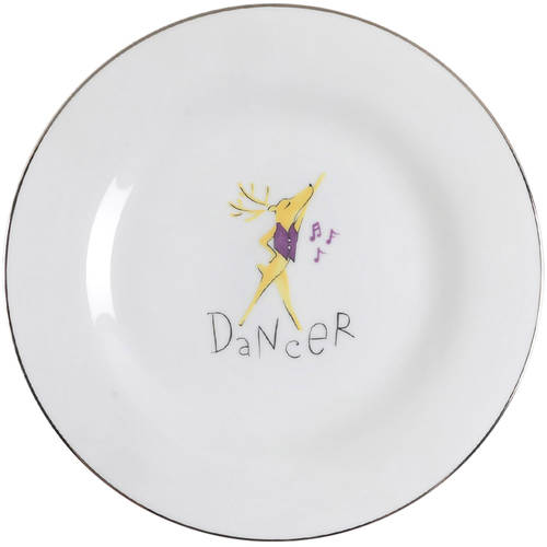 Reindeer Dinner Plate