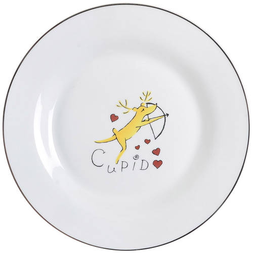 Reindeer Dinner Plate