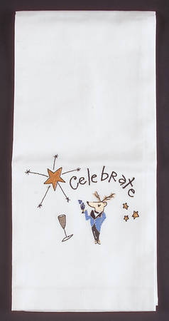 Reindeer Cloth Hand Towel