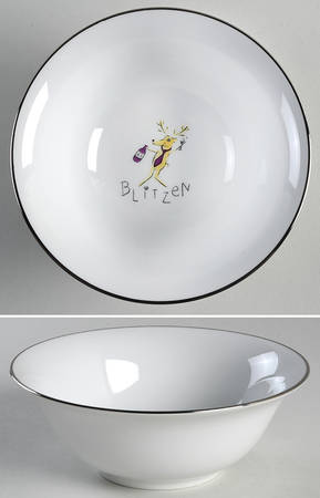 Reindeer Coupe Cereal Bowl