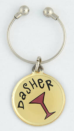 Reindeer Wine Marker/Charm