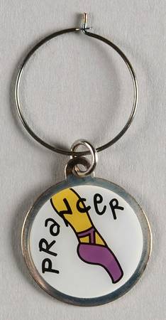 Reindeer Wine Marker/Charm