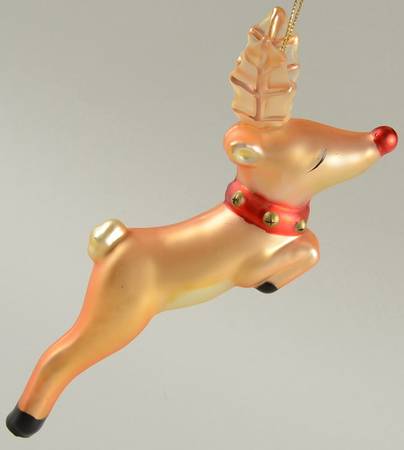 Reindeer Glassware Ornament