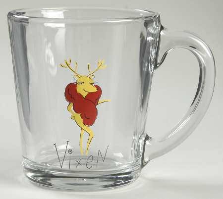 Reindeer Glassware Mug