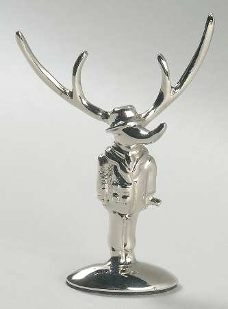 Reindeer Metal Figural Place Card Holder
