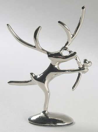 Reindeer Metal Figural Place Card Holder