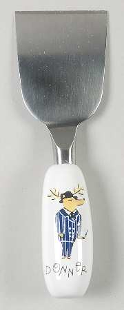 Reindeer Cheese Knife with Stainless Blade