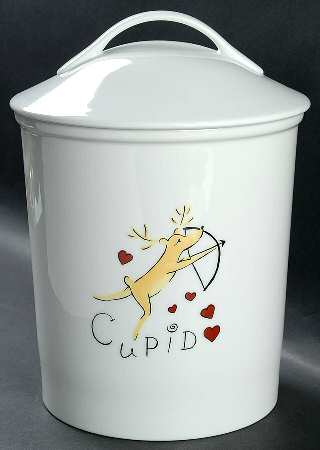 Reindeer Large Canister & Lid