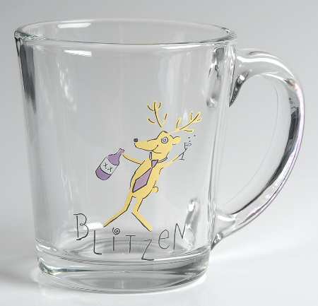 Reindeer Glassware Mug