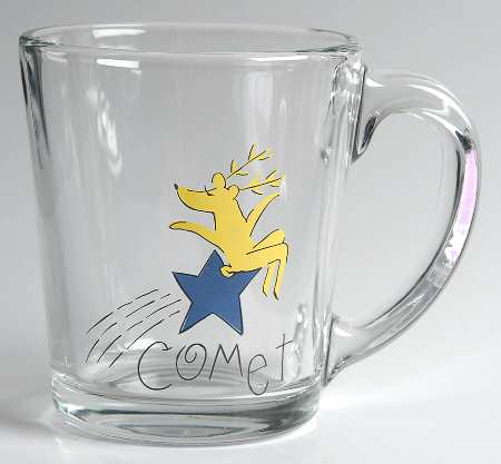 Reindeer Glassware Mug